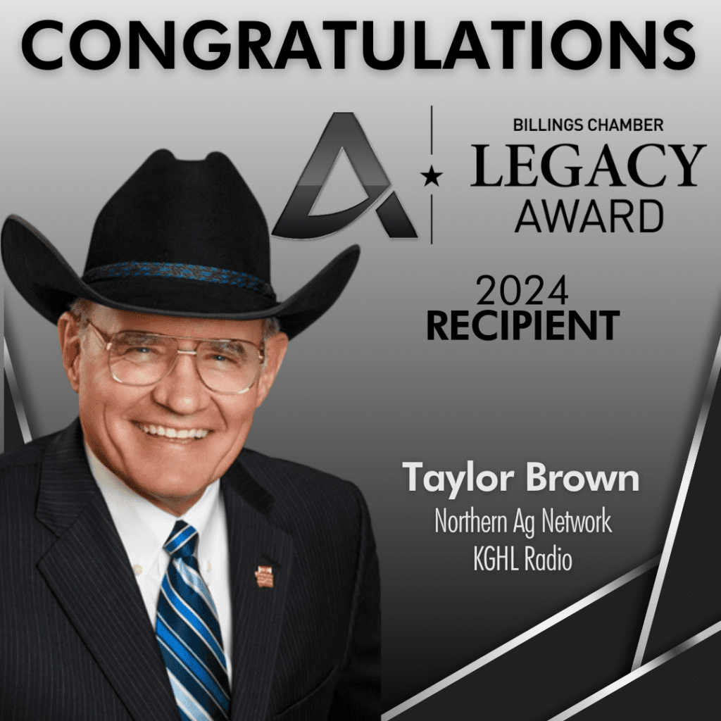 2024 Billings Chamber Legacy Award Recipient Taylor Brown